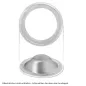 Preview: Silverette Silberhütchen Ring aus medizinischem Silikon